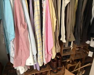 . . . men's dress shirts