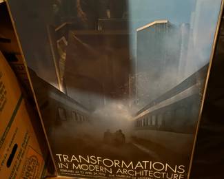 . . . Transformations in Modern Architecture poster