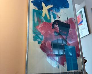 . . . abstract Andre E. poster