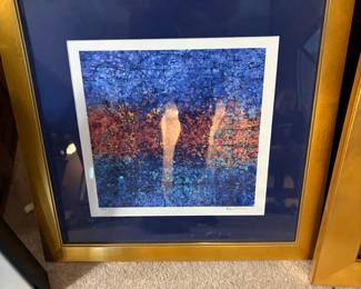 . . . abstract framed art