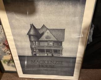 . . . MacKenzie House framed poster