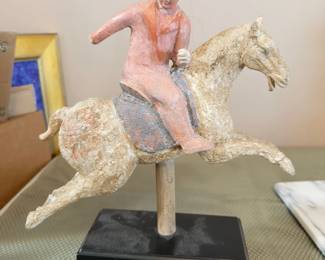. . . Chinese terracotta polo player