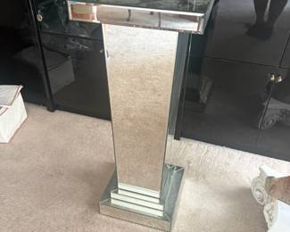 . . . silver pedestal