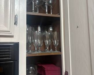 . . . more glassware