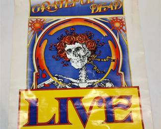 VINTAGE GRATEFUL DEAD POSTER
