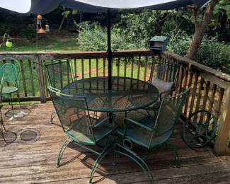 Wrought Iron Patio set