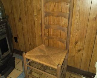 Ladder back chair