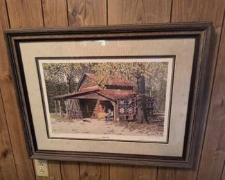 Dempsey Essick signed numbered print