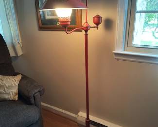 Antique floor lamp