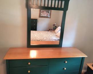 Painted bedroom suite