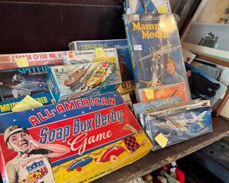 vintage model kits