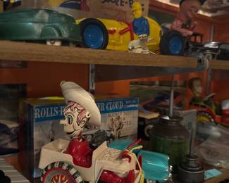 shelf of VINTAGE