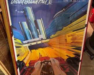 87 Grand Prix original poster