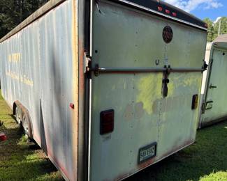 Wells Cargo car trailer 8’ x 20’