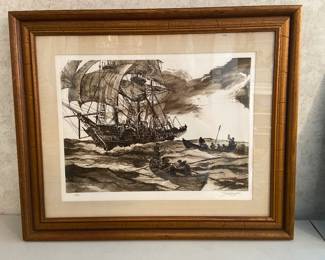 “Boats Away” by Jack Coughlin 1977