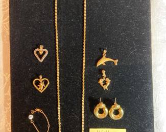 14 KT gold jewelry