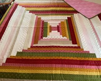 Handmade quilt made by my Mother