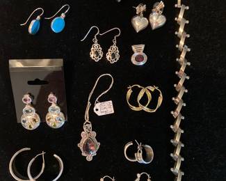 Sterling silver jewelry