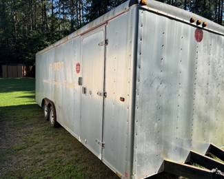 Wells Cargo 10’ x 20’ car trailer