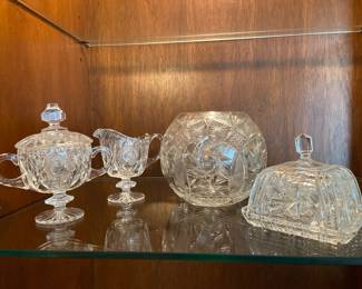 Vintage crystal purchased in Germany in the 1970's