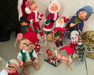 Annalee Christmas dolls