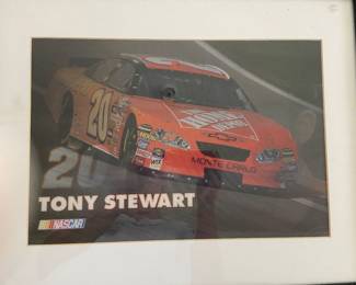 NASCAR art Tony Stewart