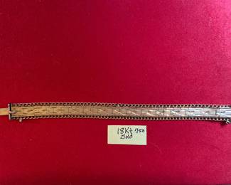 Vintage marked 18 KT 750 bracelet