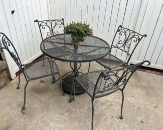 Iron Patio set