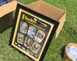 LOT OF STEELERS ITEMS