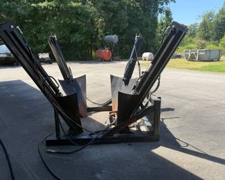 BC MACHINE SKID STEER TREE SPADE