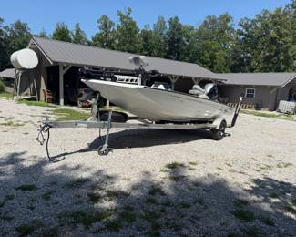 BOAT AND TRAILER