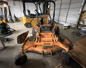 SCAG TURF TIGER ZERO TURN MOWER