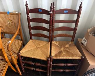 LADDER BACK CHAIRS