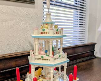 Vintage easter pyramid