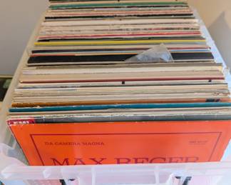 Abundance of vintage vinyl