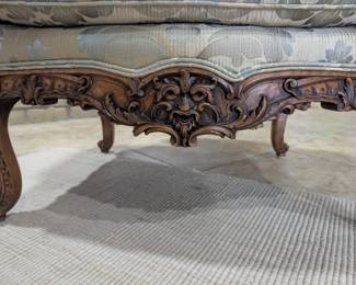 Hand-carved walnut