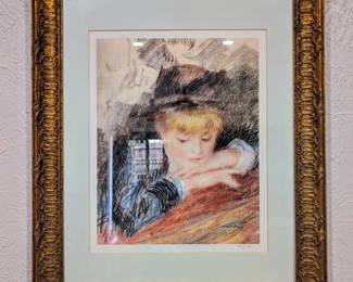 Limited edition lithograph with COA