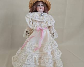 Vintage German bisque doll