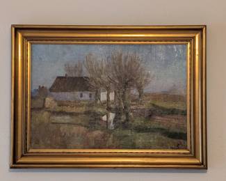 Oil painting by Joakim Skovgaard (1856-1933)