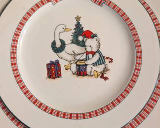 Vintage porcelain Holiday Memories