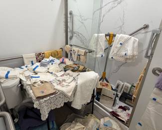 Antique linens