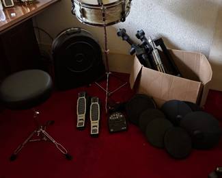 Alesis DM-6 electronic drum kit, snare drum