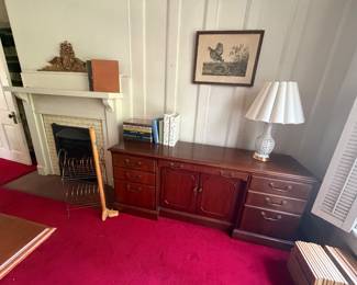 Desk, misc 