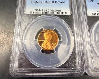 1960’s and 70’s Proof Cents