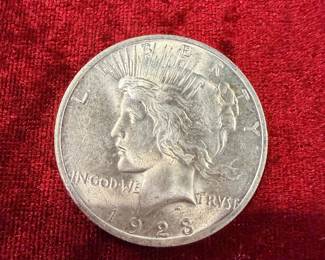 Collection of nice silver dollars