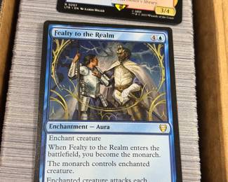 Large collection of magic, the gathering cards