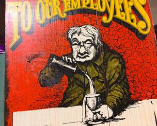 1970s bar sign