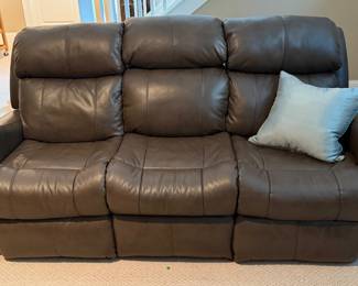 Couch, sofa, leather 