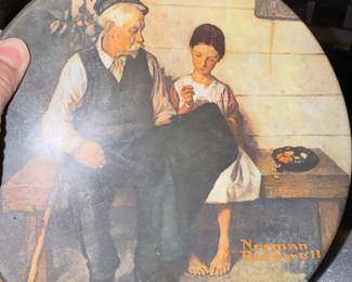 Norman Rockwell 'The Cobbler's Apprentice' Collector Plate