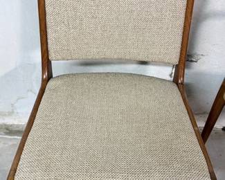 D-Scan Teak Dining Chairs - Set of 4